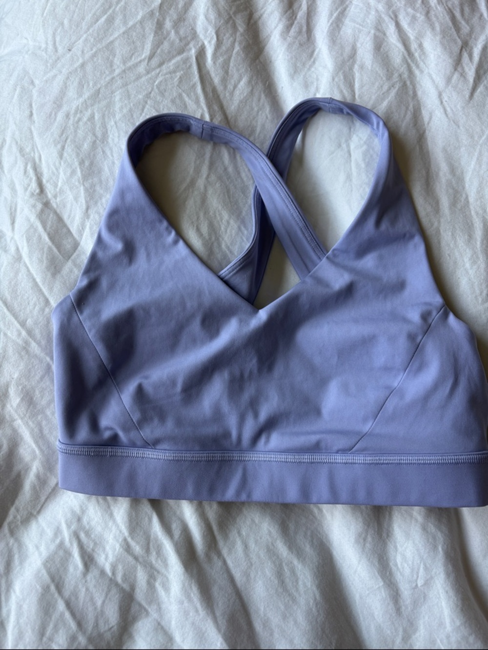 Lululemon Light Purple Cross-Back sport bra